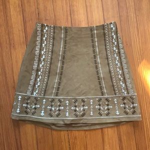 Abercrombie & Fitch Suede Skirt